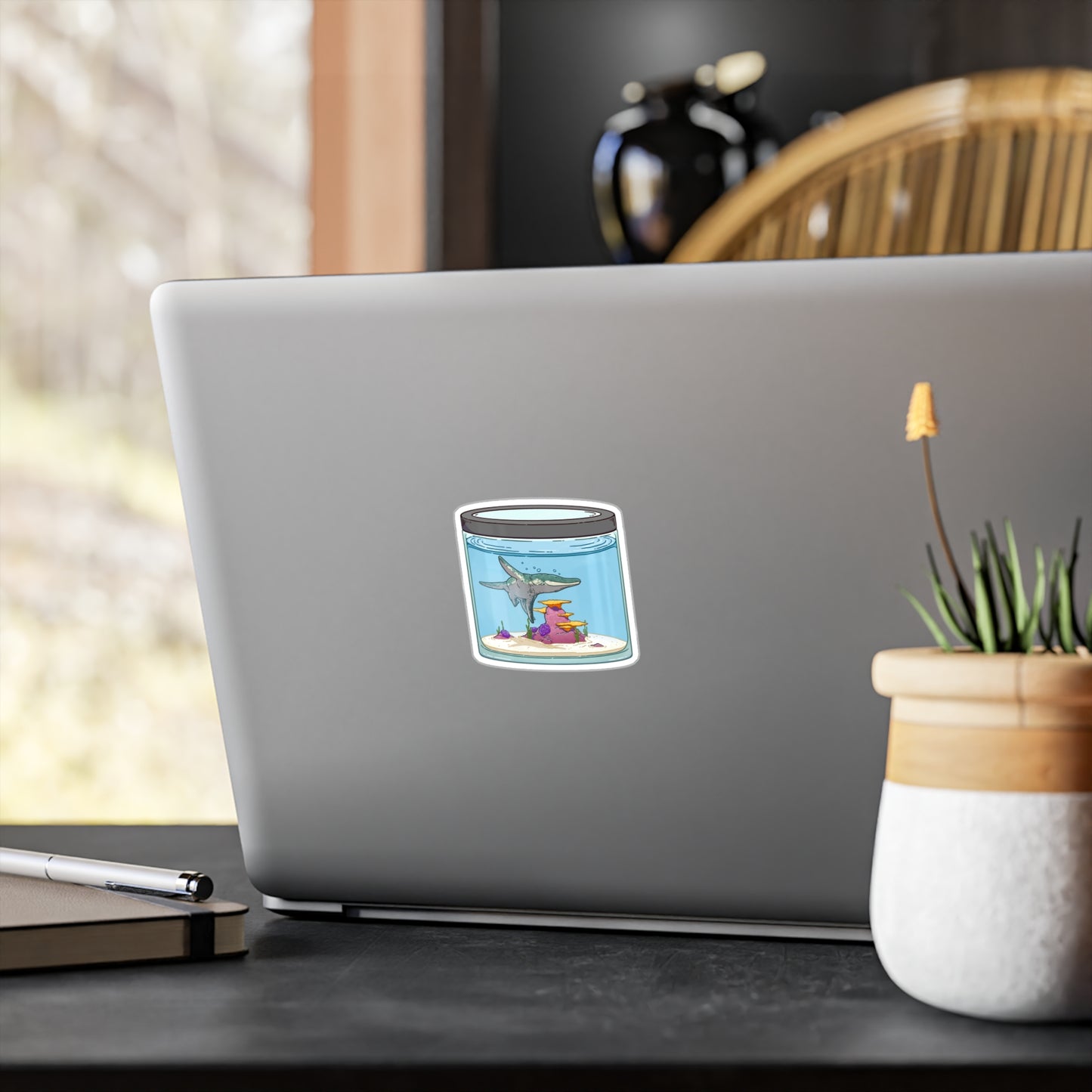 Miniature Kronosaurus Sticker