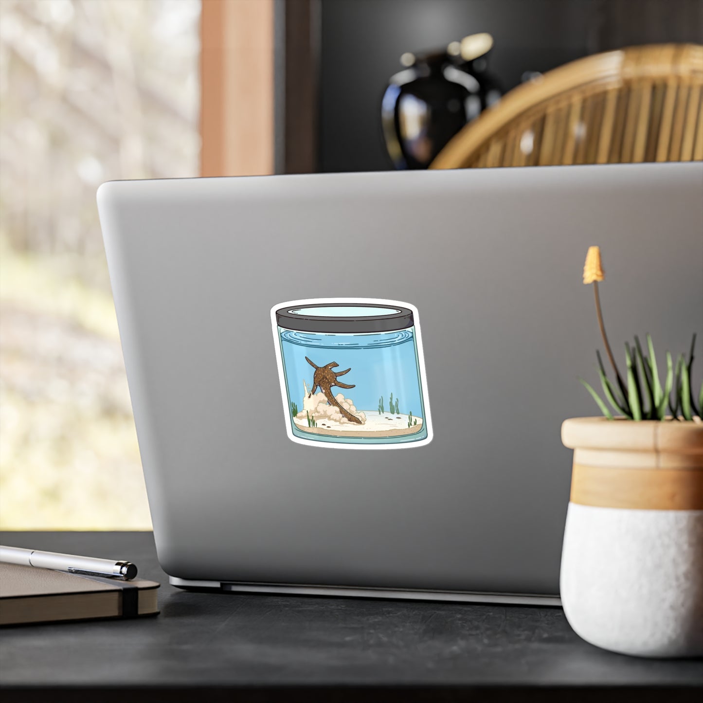 Miniature Plesiosaur Sticker