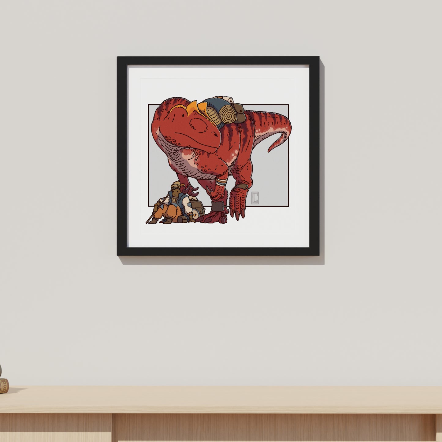Allosaurus Caravan Guard
