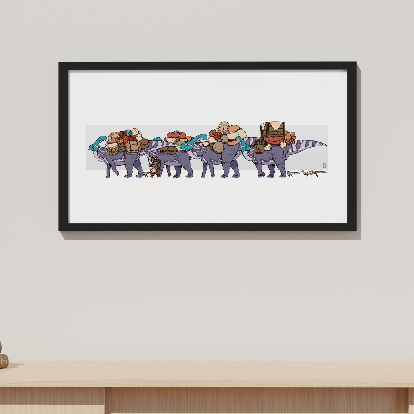 Parasaurolophus Caravan