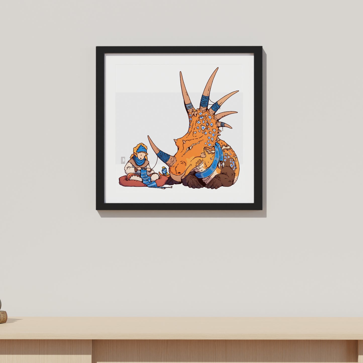Knitting Styracosaurus