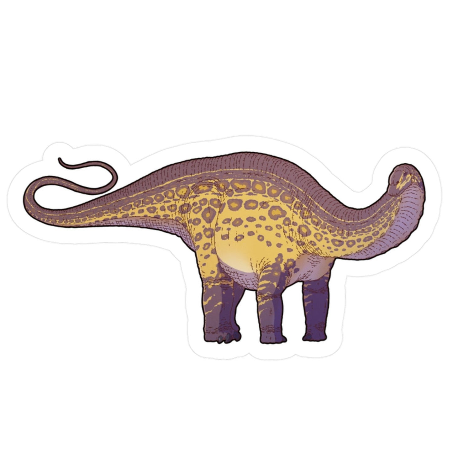 Apatosaurus Sticker