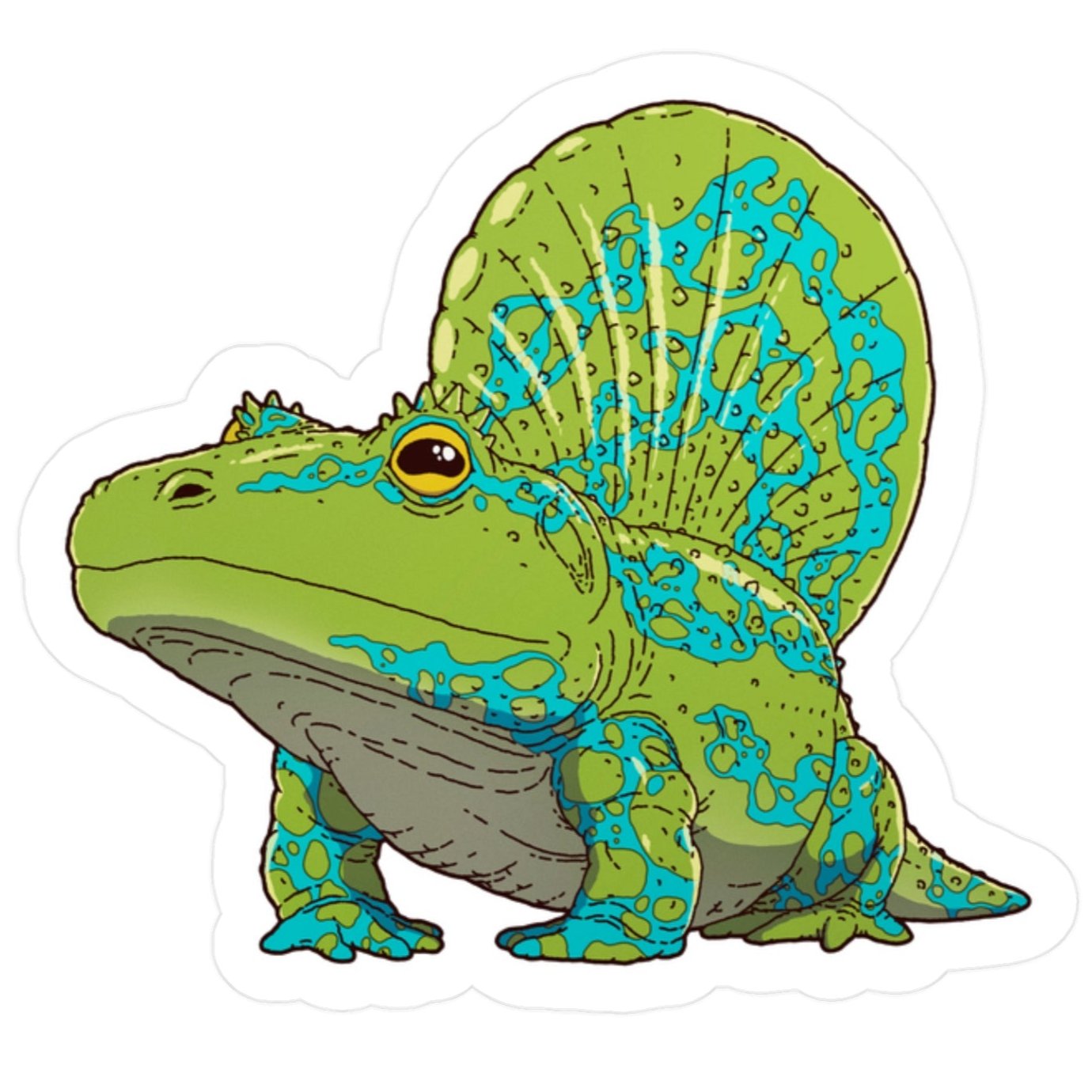 Platyhystrix Sticker