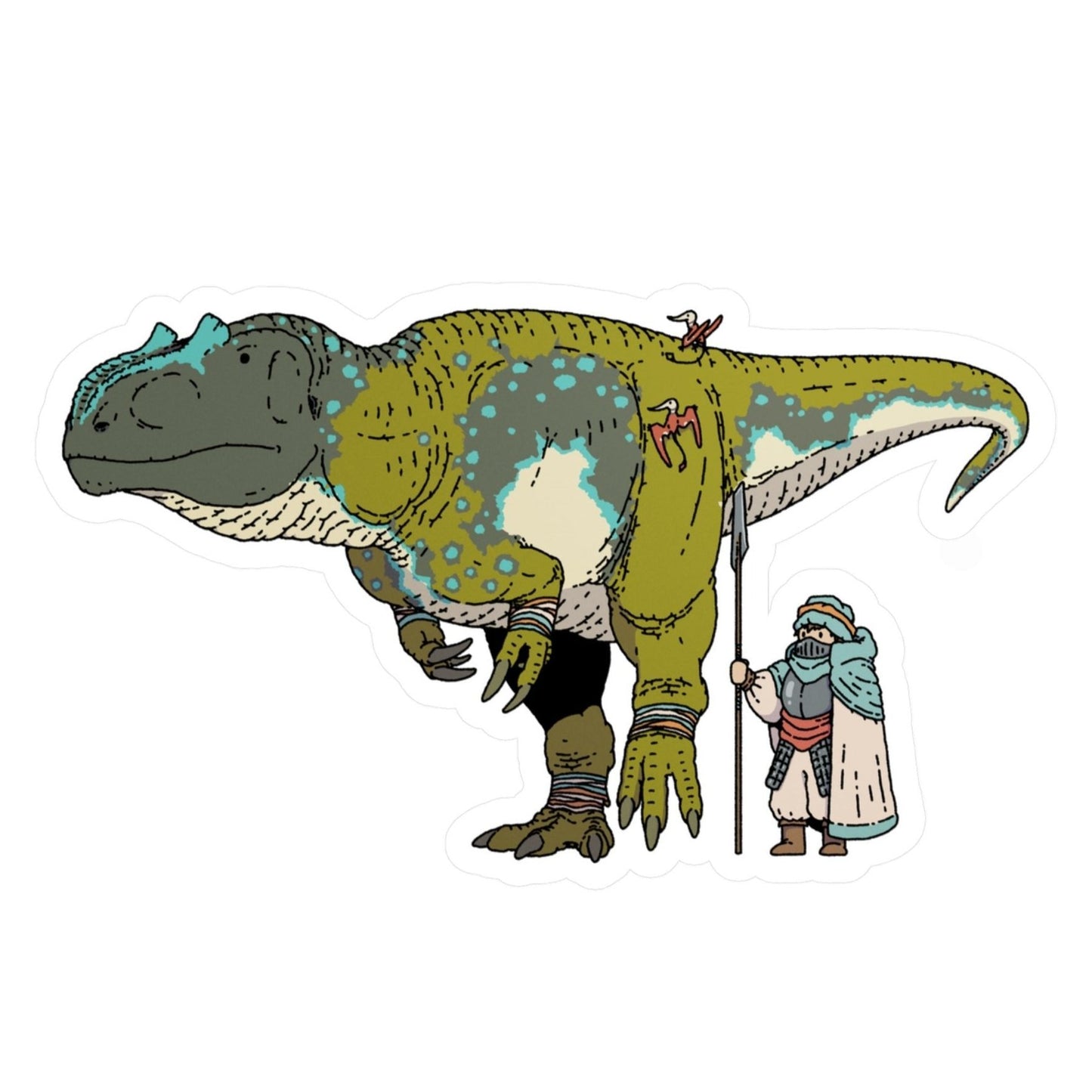 Mapusaurus Town Guard Sticker