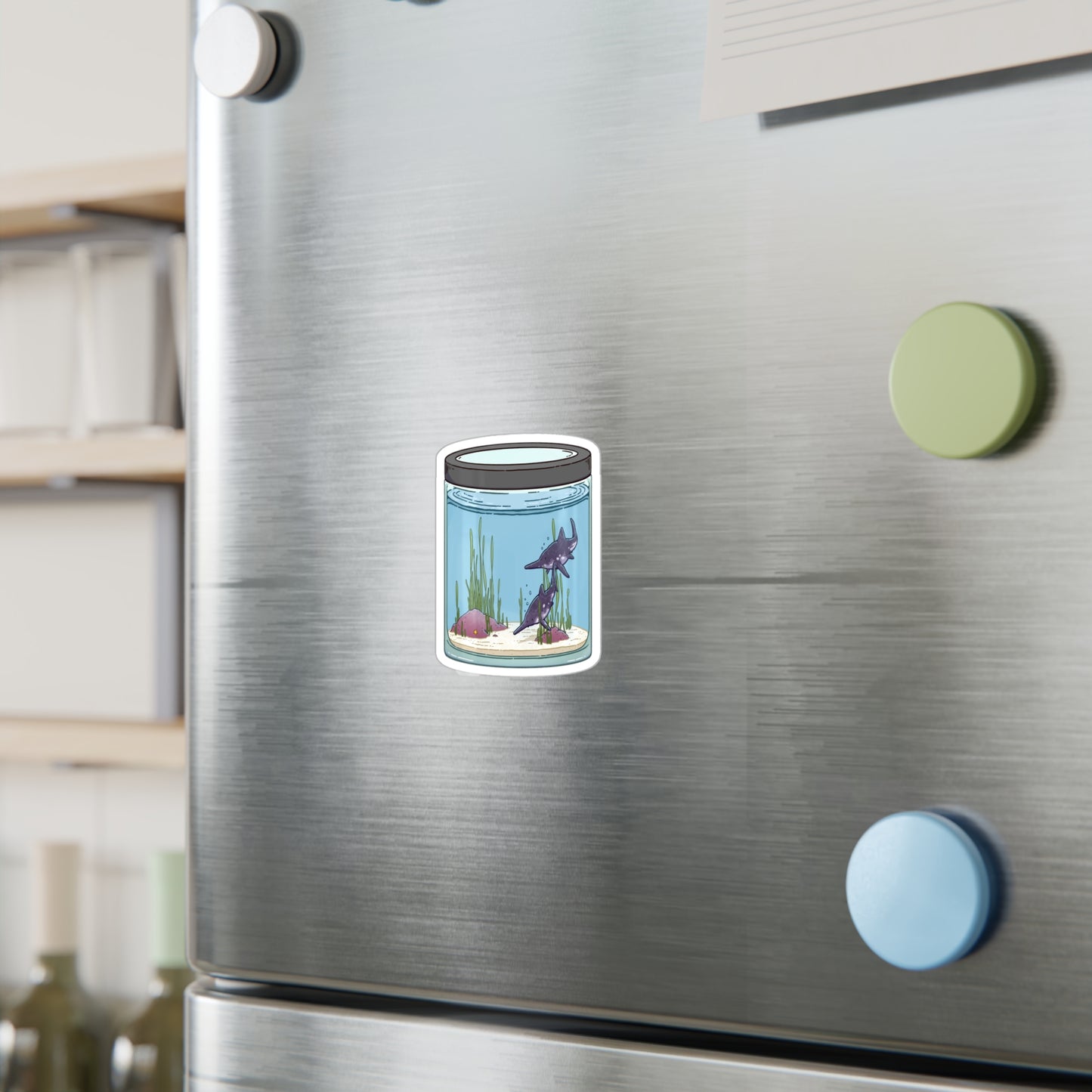 Miniature Ichthyosaurus Sticker
