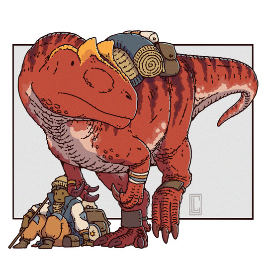 Allosaurus Caravan Guard