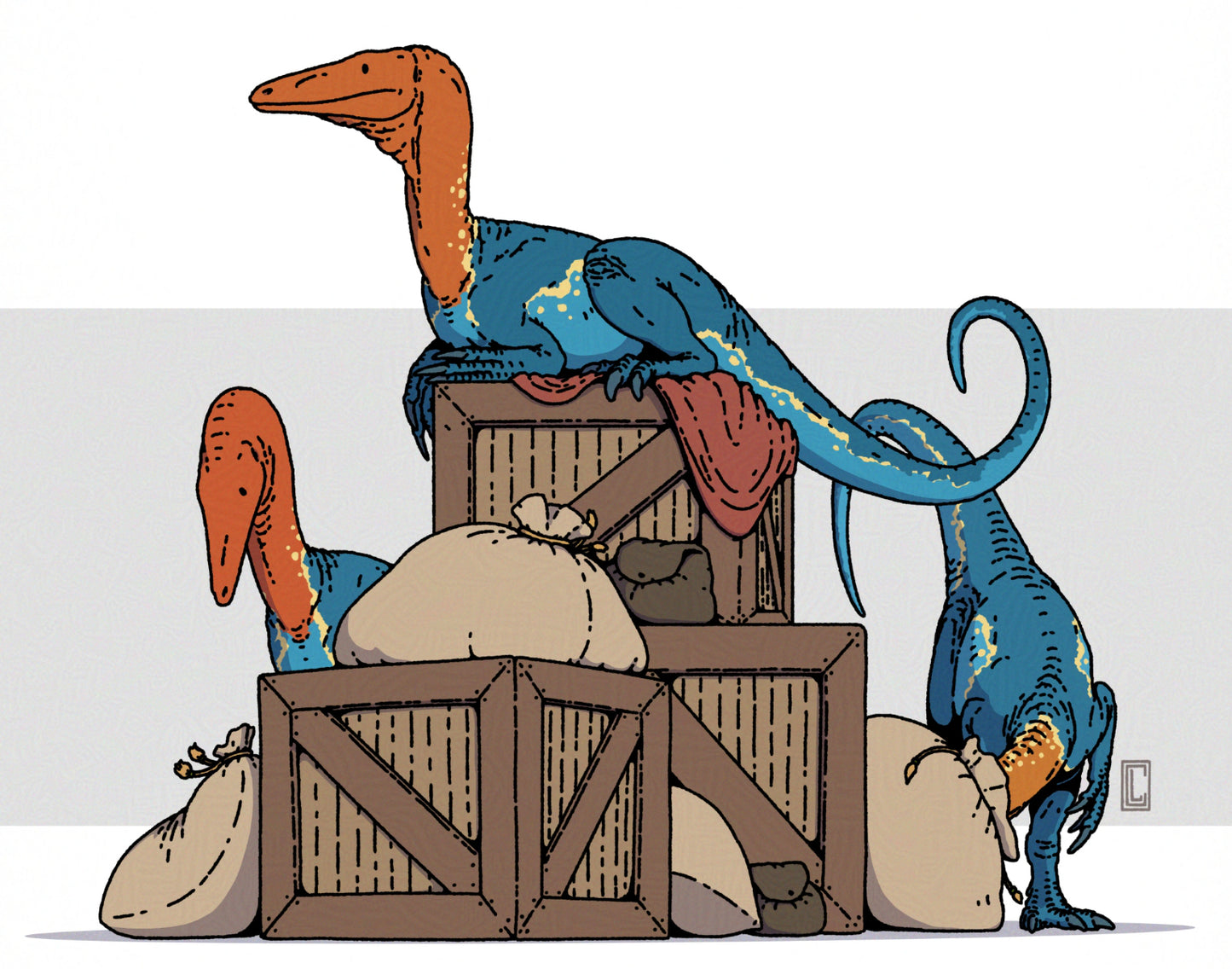 Coelophysis Caravan Thieves