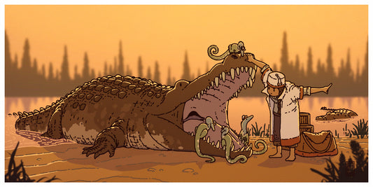 Deinosuchus Dentist