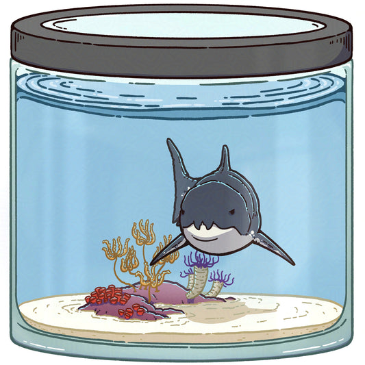 Miniature Dunkleosteus Sticker